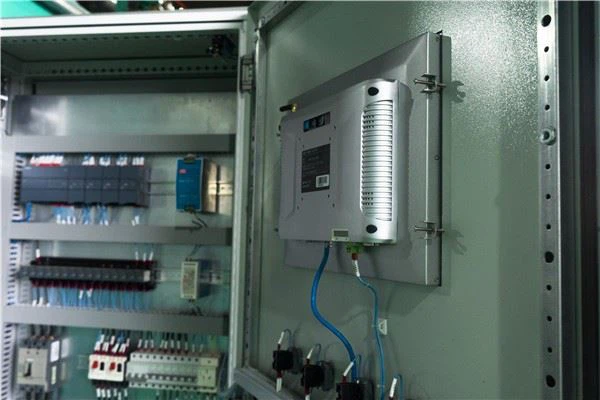 The PLC of eps fish box making machine